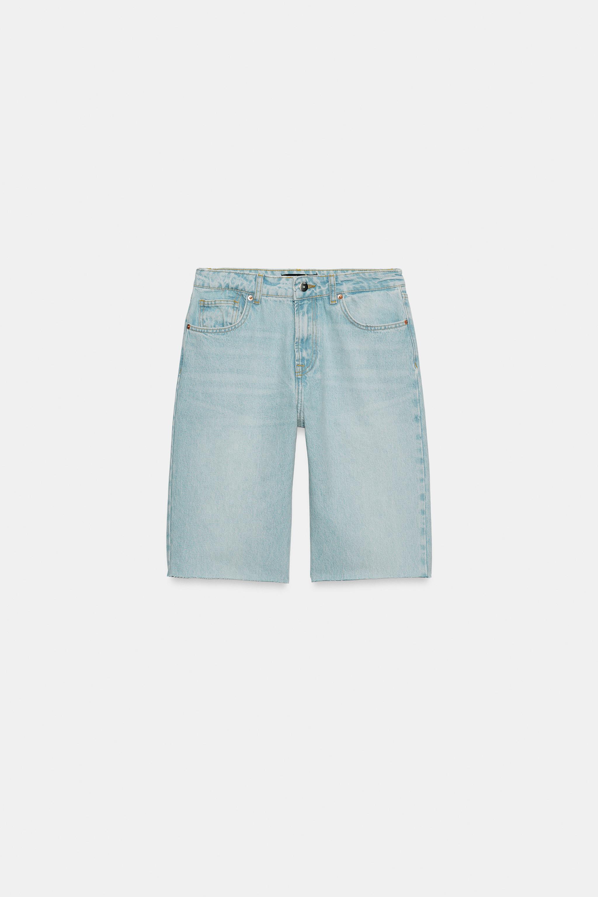 SHORT Z1975 EN DENIM TAILLE MI-HAUTE